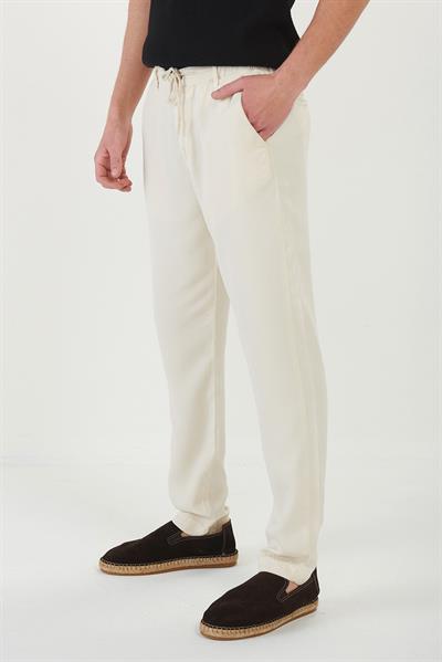 Yandan Cepli Softence Kumaş Pantolon