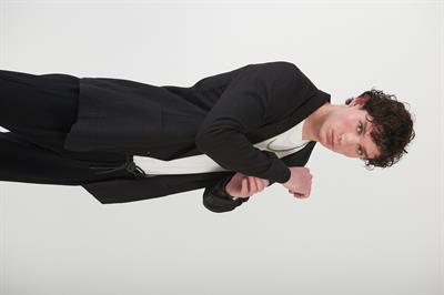 Yarım Astarlı Cepli Uzun Ceket