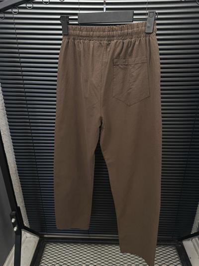 Yıkama Kumas Keten Baggy Keten  Pantolon