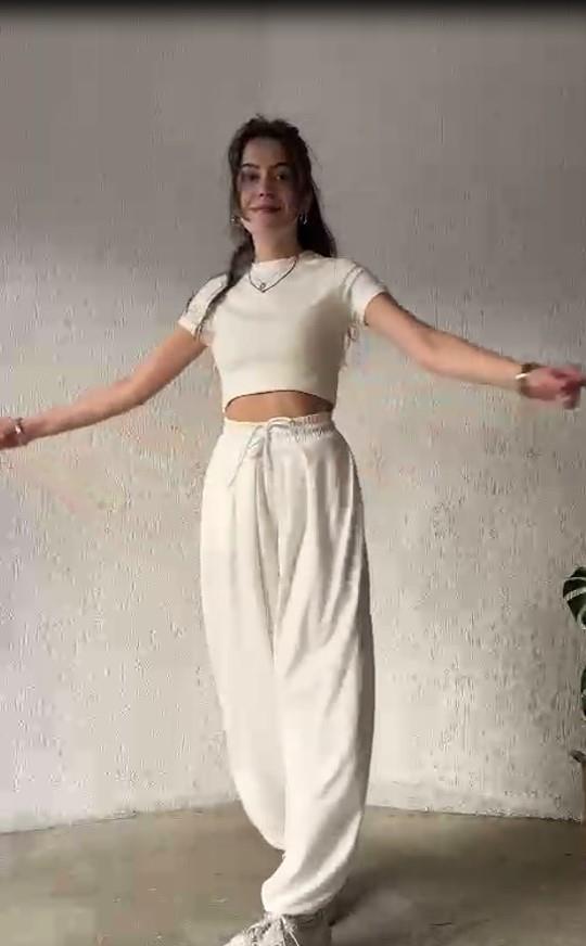 OSYHO MODAL ŞALVAR EŞOFMAN BEJ 