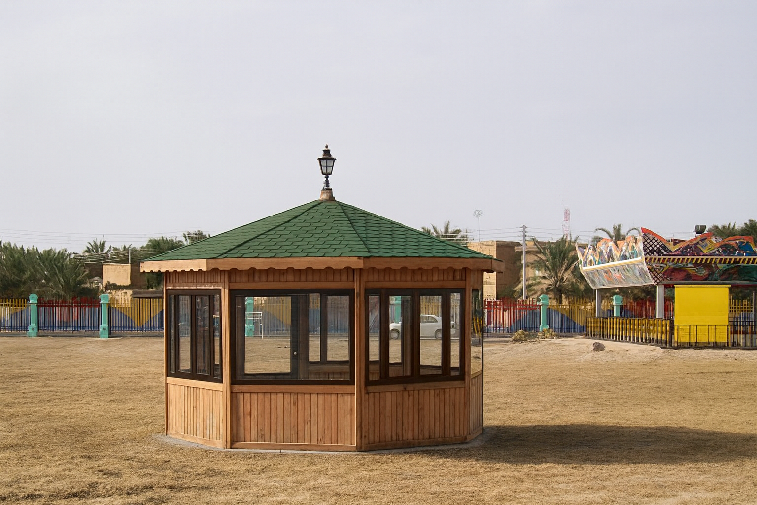 Irak Ahşap Gazebo Projesi