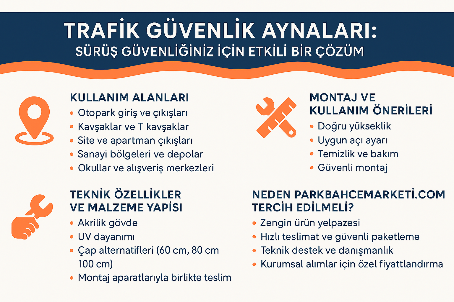 Trafik Güvenlik Aynaları: Sürüş Güvenliğiniz İçin Etkili Bir Çözüm