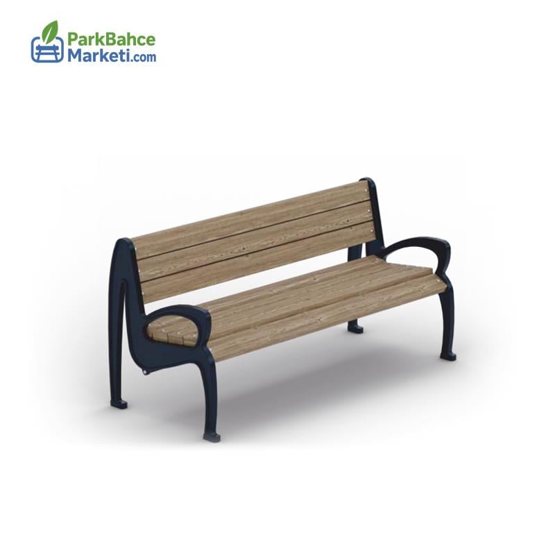 Futuristic Design Cast Aluminum Seating Bench