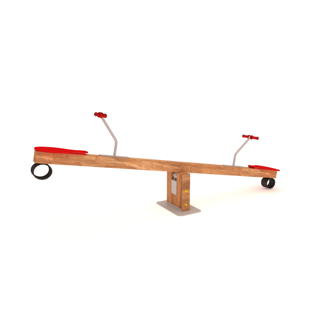 Wooden Seesaw 230 cm – Oak Finish