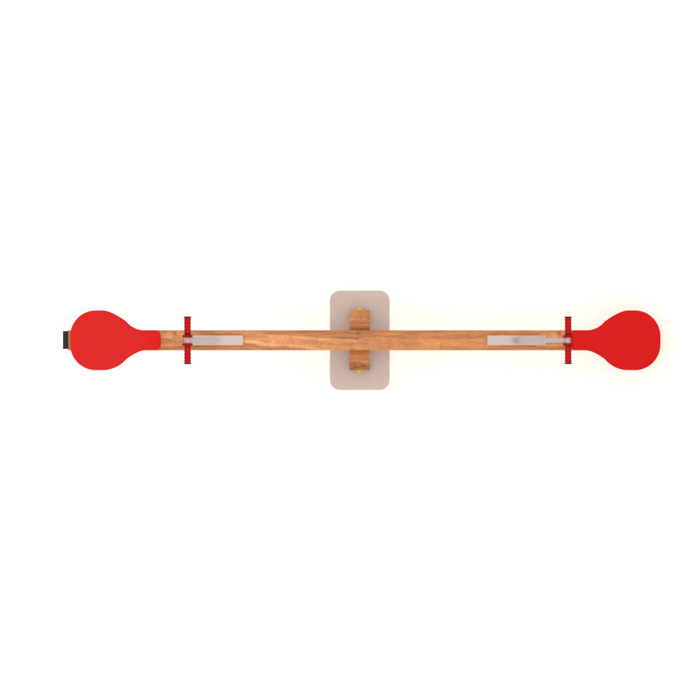 Wooden Seesaw 230 cm – Oak Finish