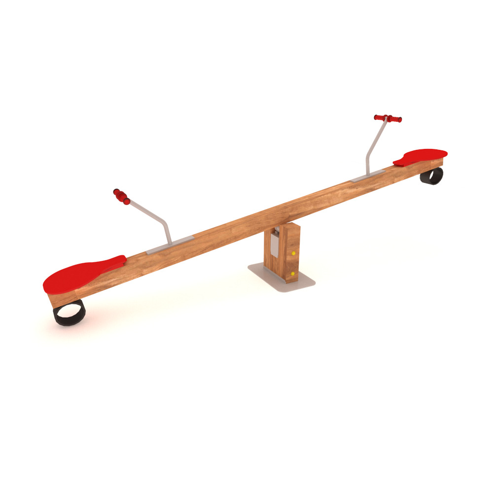 Wooden Seesaw 230 cm – Oak Finish