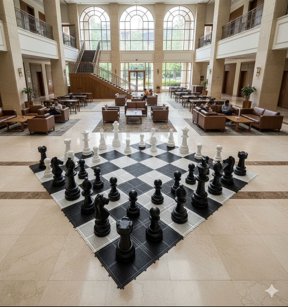 Bahçe Satranç Takımı Taşları, Zemin Hariç