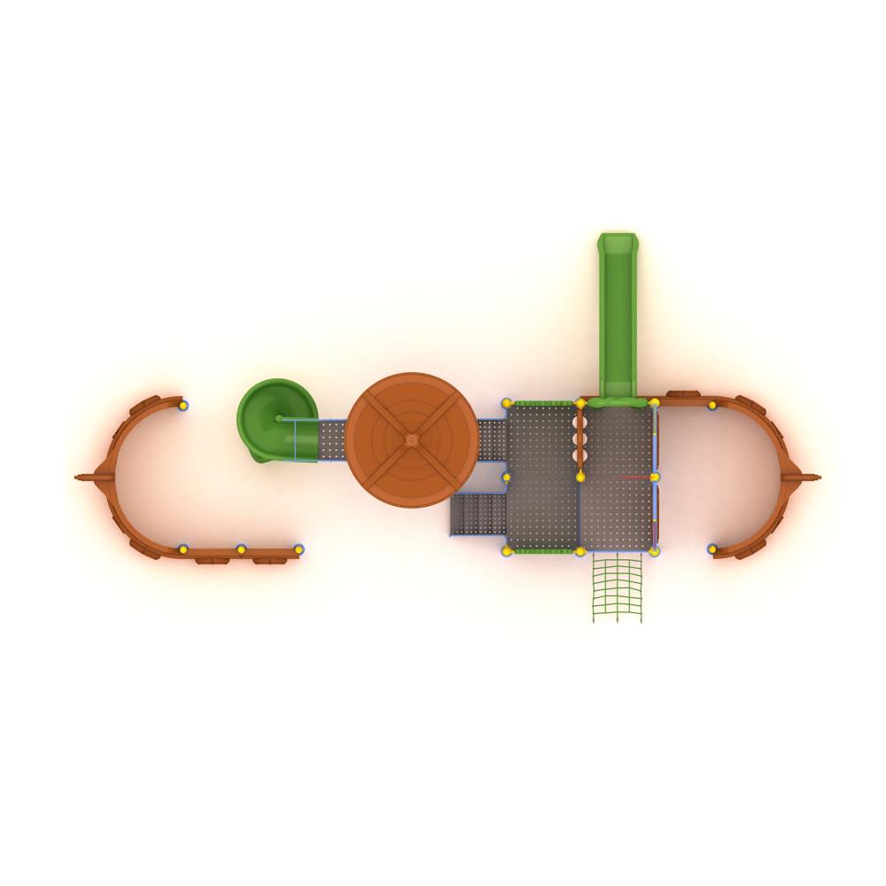 Korsan Gemisi Temalı 12x5.5m Çocuk Oyun Parkı