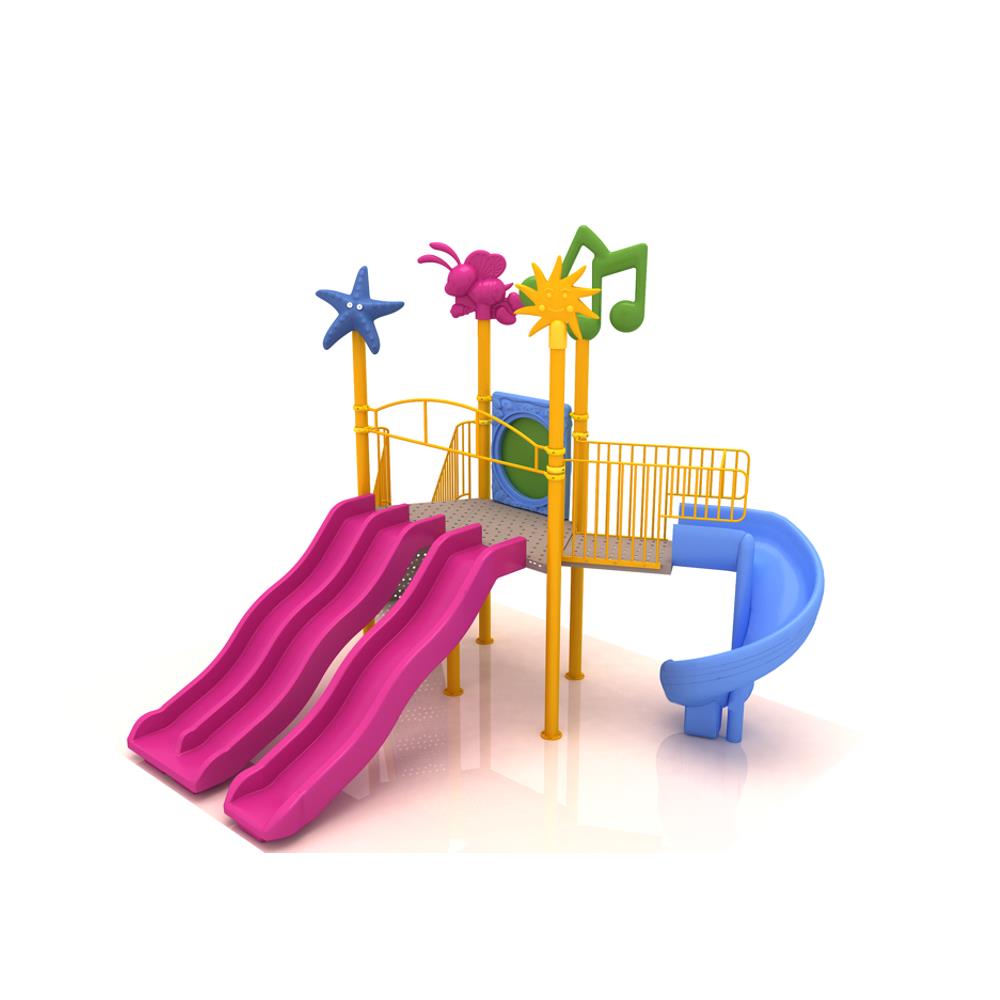 Çocuk Oyun Grubu, Bir Kuleli Dört Kaydıraklı 5.5mx4m