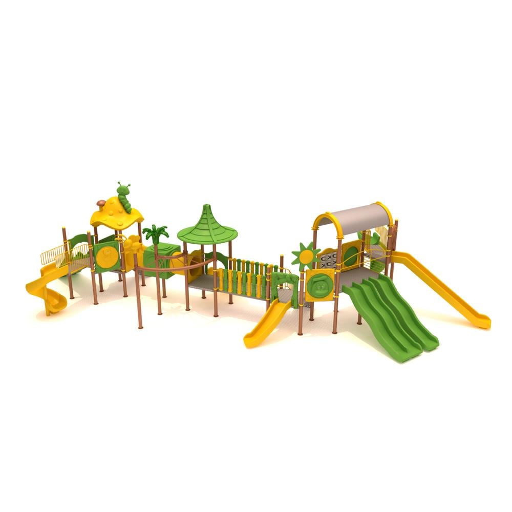 Dış Mekan Çocuk Oyun Parkı 8x17m, Mega Seri