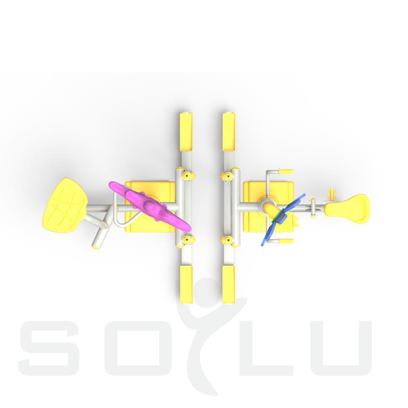 Çocuk Fitness Seti, Bel Esnetme Aleti, Havada Yürüyüş Aleti (2li), Bisiklet