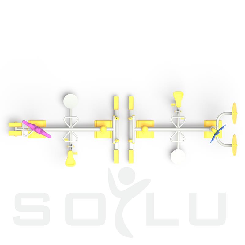 Çocuk Fitness Seti, Kol ve bilek çalıştırma, Bisiklet, Yürüyüş, Salınım, Bel esnetme, çalıştırma 