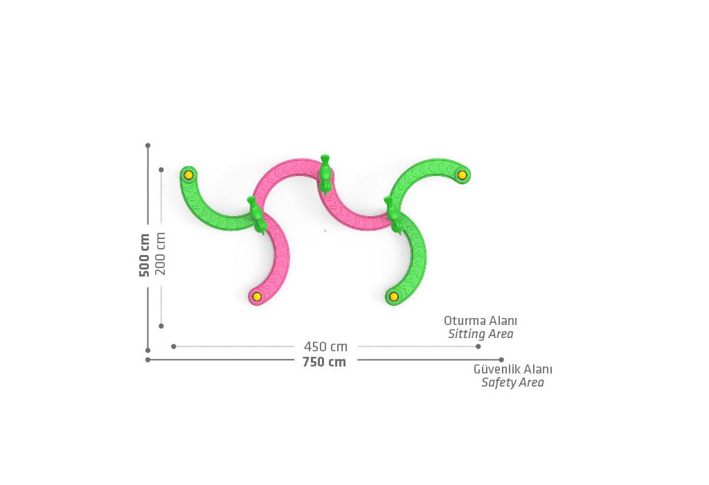 Vine Climber | Playground Equipment – 200x450 cm