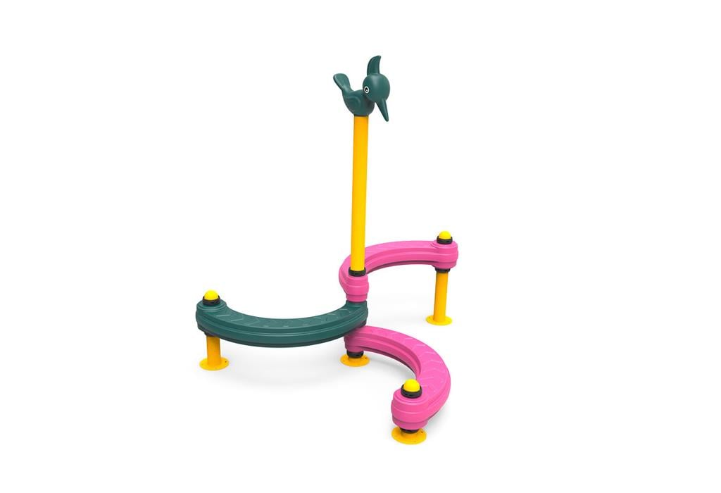 Triple Vine Climber | Playground Equipment – 200x200 cm