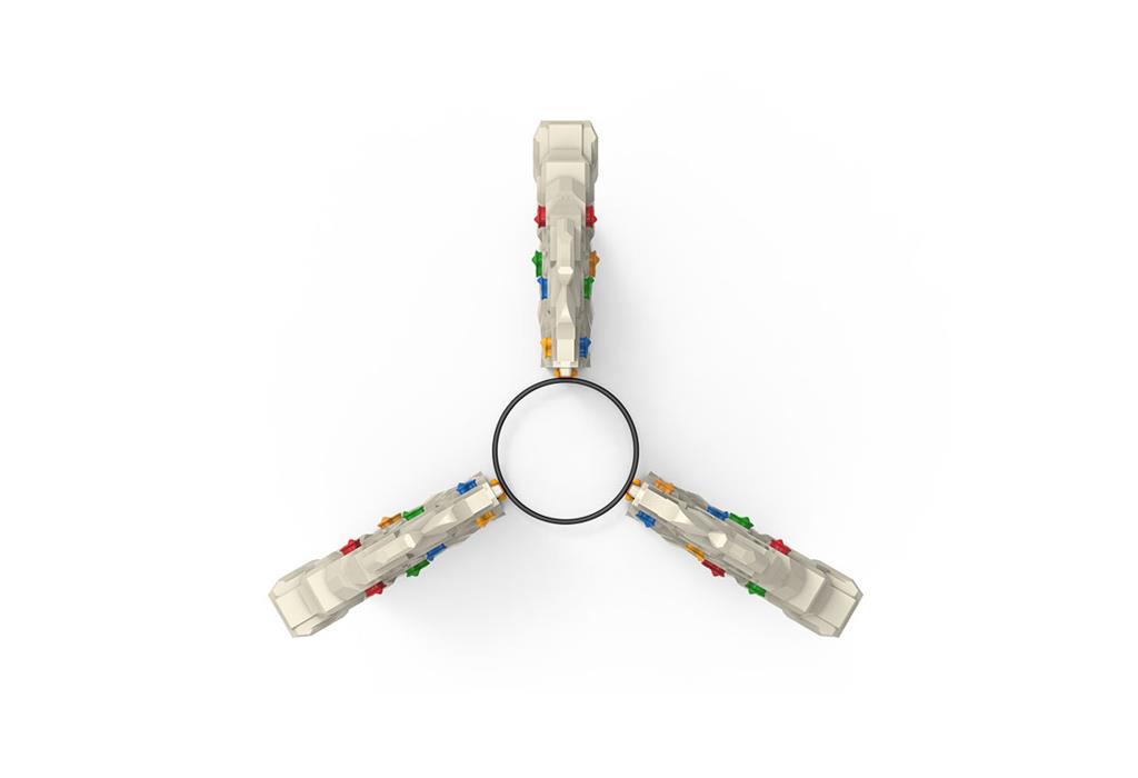 Tırmanma Duvarı, Kaya Tırmanma 3 Kollu 250x250 cm