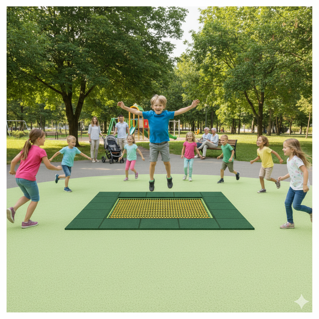 Dış Mekan Trambolin 165cm Kare