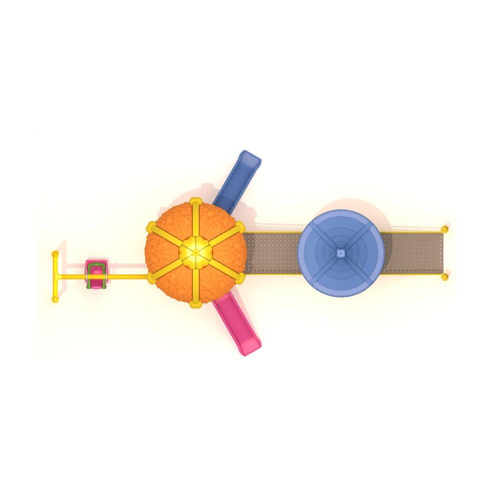 Engelli Çocuk Oyun Parkı 10x5m, Engelli Salıncak İlaveli