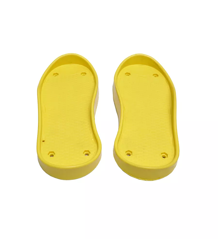 Wicker Pattern Right & Left Footrest – Outdoor Fitness Equipment Spare Parts (Set of 2)