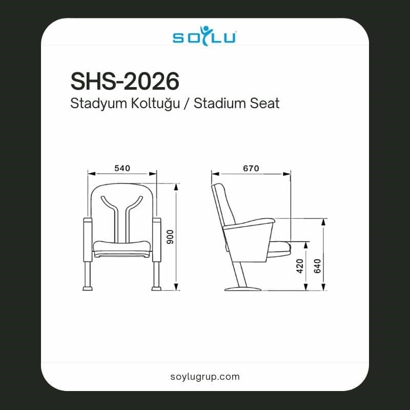 Konferans & Sinema Koltuğu / SHS-2026