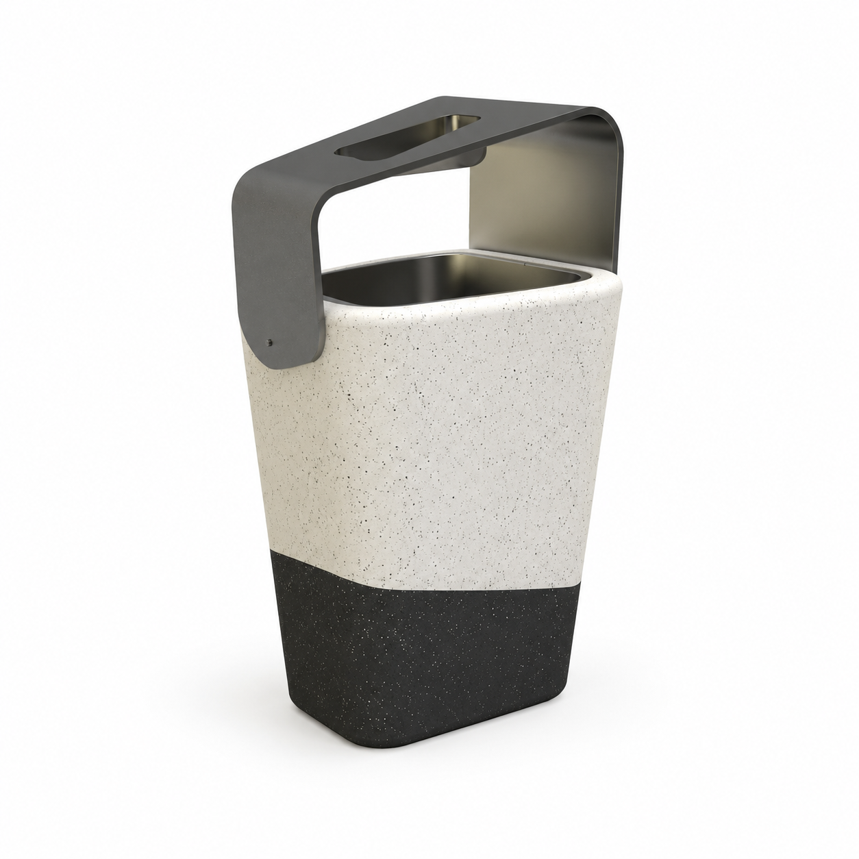 KZ-240 Modern Tasarım Beton Çöp Kovası