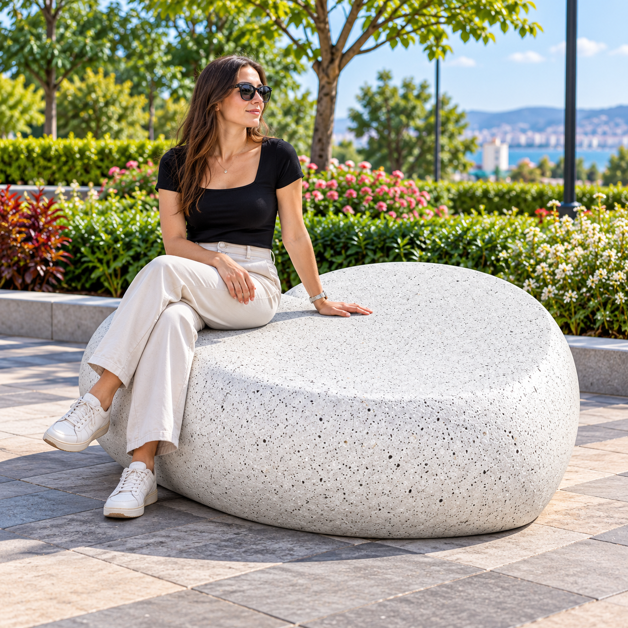 MDY-1500 Kalp Şekilli Konsept Beton Bank