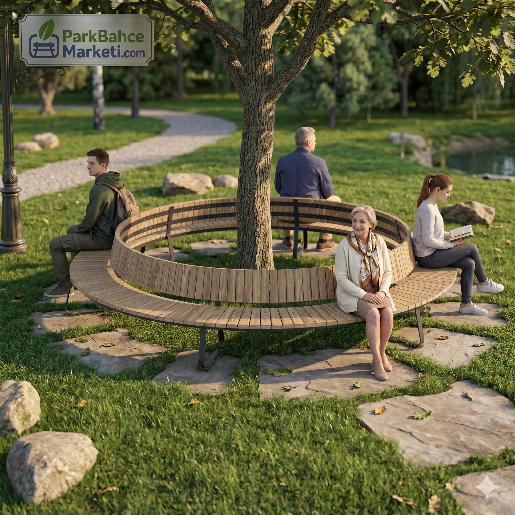 Modular Circular Design Urban Bench