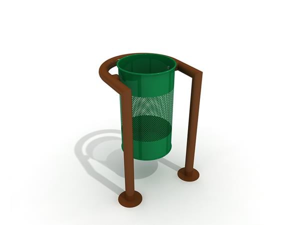 Park Bahçe Çöp Kovası