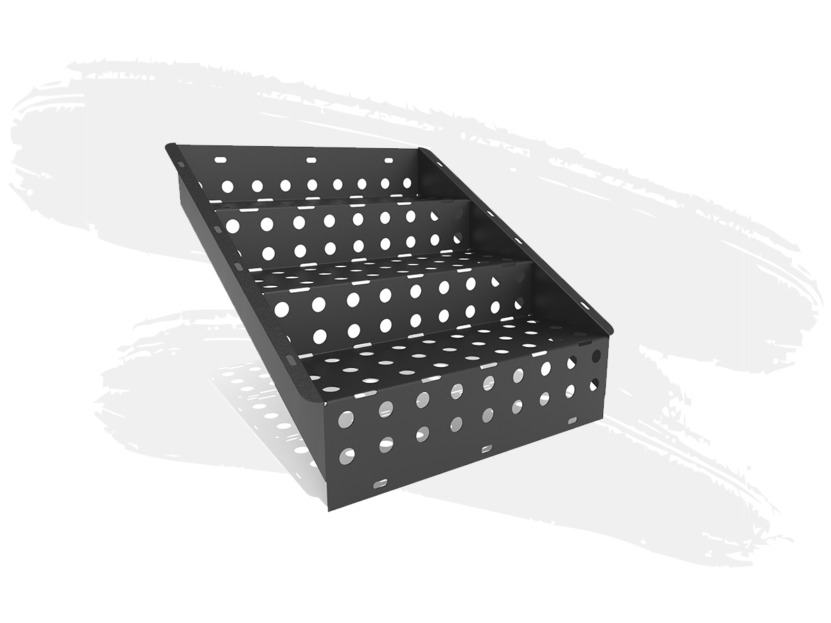 Plastisol Kaplı H50 cm Kuleden Kuleye Kapalı Tip Ara Merdiven KK