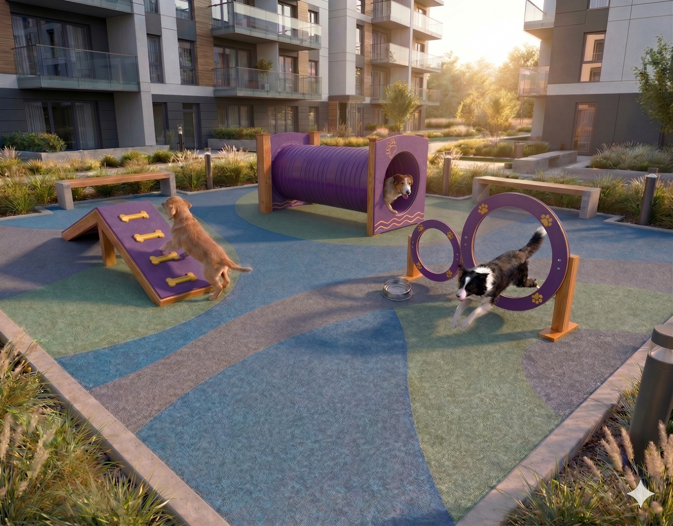 PRK-3 Köpek Eğitim Parkuru | Köpek Oyun ve Egzersiz Alanı 