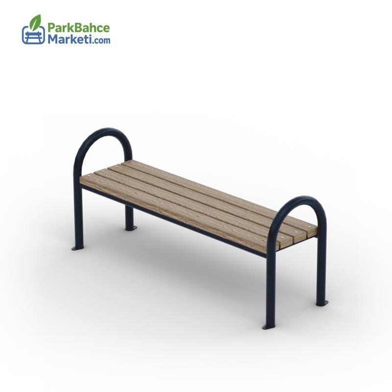 Sade ve Fonksiyonel Arkalıksız Dış Mekan Bankı