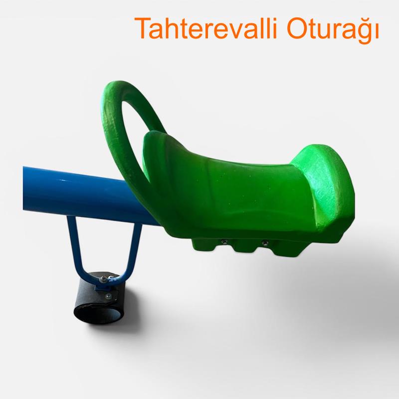 Seesaw Seat with Handle – 89mm Mount, Outdoor Replacement Part