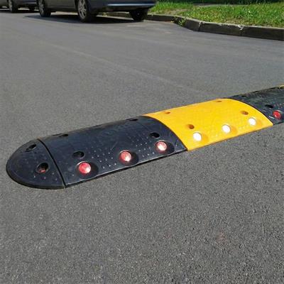 2 Metre Oval Plastik Hız Kesici Set | Modüler Yol Kasisi Çözümü