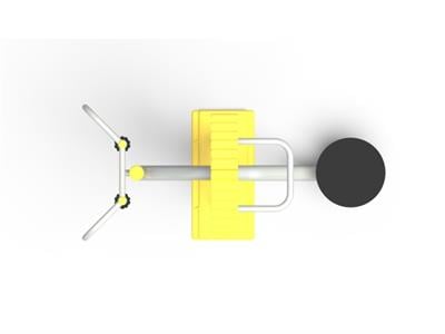 Back Stretch & Massage Trainer PF-05 – Outdoor Flexibility Equipment