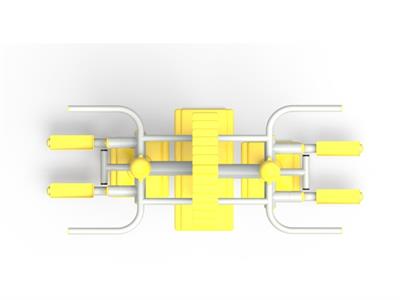 Inner–Outer Thigh Trainer PF-09 – Outdoor Leg Strength Equipment