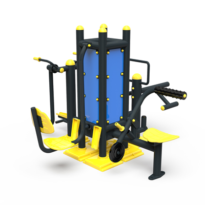 4-in-1 Fitness Station PF-13 – Outdoor Strength & Stretch Equipment