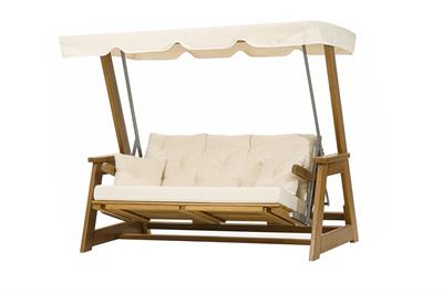 Ahşap Bahçe Salıncağı Sunova