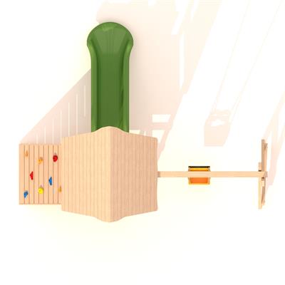 Ahşap Çocuk Parkı SG23, Çatılı Eko Model