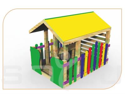 Ahşap Oyun Evi SG08, Çocuk Oyun Elemanı