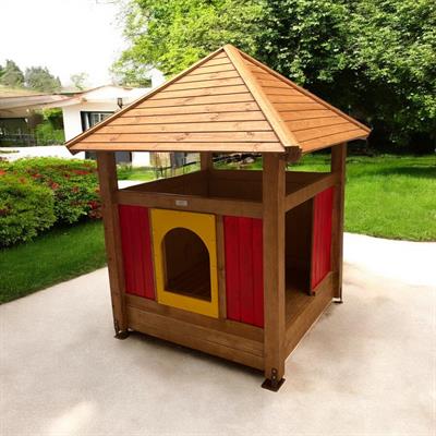 Ahşap Oyun Evi - Ahşap Çocuk Oyun Parkı