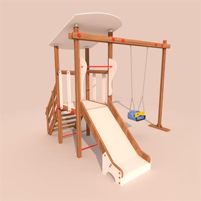 Ahşap Çocuk Oyun Grubu IC01