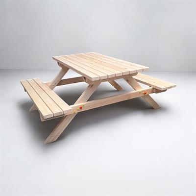 Wooden Picnic Table, 145 cm Forest Table