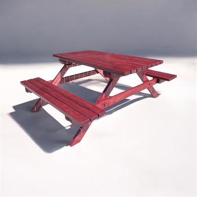 Ahşap Piknik Masası, Orman Masası 190 cm 