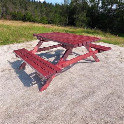 Ahşap Piknik Masası, Orman Masası 190 cm 