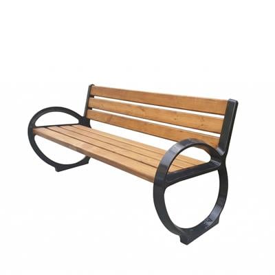 Outdoor Cast Aluminum Park Bench