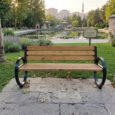 Outdoor Cast Aluminum Park Bench