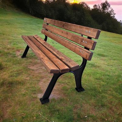 Aluminum Cast Outdoor Bench – 145 cm Sapan Design