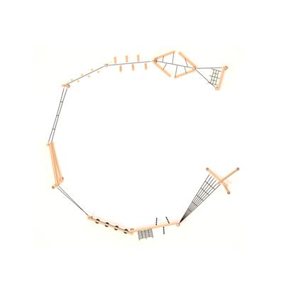 Ahşap Survivor Parkuru SG208, Tırmanma ve Denge Modülleri