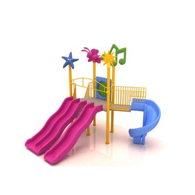 Çocuk Oyun Grubu, Bir Kuleli Dört Kaydıraklı 5.5mx4m