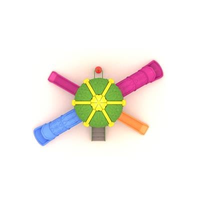 Çocuk Oyun Parkı 6.5x4.5m, Yaprak Çatılı Model