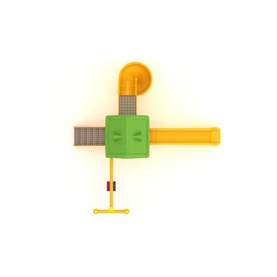 Dış Mekan Çocuk Oyun Parkı 6.5x5.5m, Ev Çatılı Model